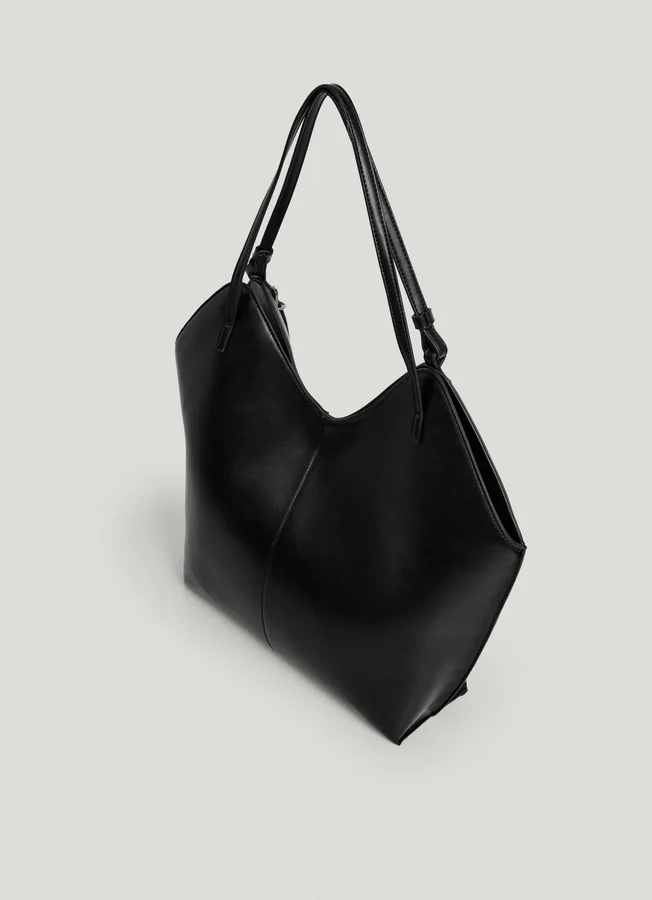 Tote-Bag in Lederoptik mit Nieten Tote-Bag in Lederoptik mit Nieten