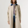 Trenchcoat mit Hemdkragen Trenchcoat mit Hemdkragen
