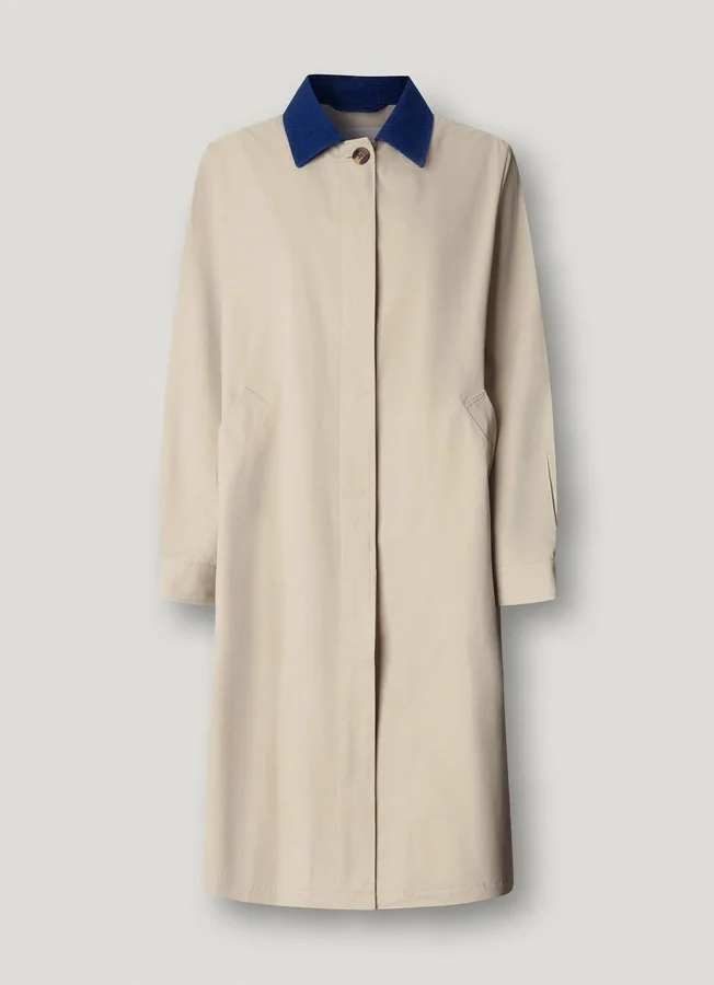 Trenchcoat mit Hemdkragen Trenchcoat mit Hemdkragen