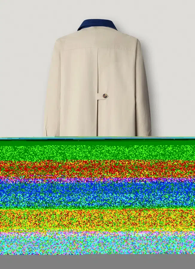 Trenchcoat mit Hemdkragen Trenchcoat mit Hemdkragen