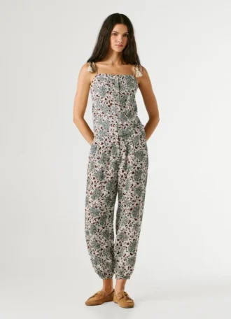 Träger-Top mit Blumenprint