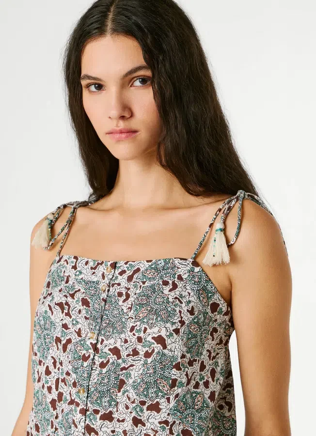 Träger-Top mit Blumenprint Träger-Top mit Blumenprint