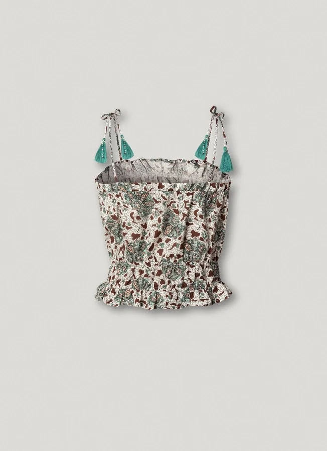 Träger-Top mit Blumenprint Träger-Top mit Blumenprint