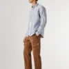 Twill-Cargohose in Regular Fit