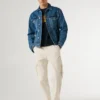 Twill-Cargohose in Regular Fit