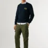 Twill-Cargohose in Regular Fit