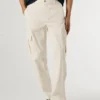 Twill-Cargohose in Regular Fit