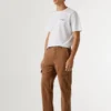 Twill-Cargohose in Regular Fit