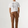 Twill-Cargohose in Regular Fit
