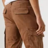 Twill-Cargohose in Regular Fit