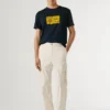 Twill-Cargohose in Regular Fit