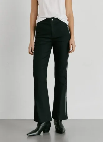 Twill-Hose mit ausgestelltem Schnitt