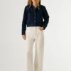 Twill-Jacke mit Hemdkragen Twill-Jacke mit Hemdkragen
