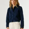 Twill-Jacke mit Hemdkragen Twill-Jacke mit Hemdkragen