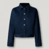 Twill-Jacke mit Hemdkragen Twill-Jacke mit Hemdkragen