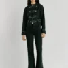 Twill-Jacke mit Mao-Kragen Twill-Jacke mit Mao-Kragen