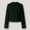 Twill-Jacke mit Mao-Kragen Twill-Jacke mit Mao-Kragen