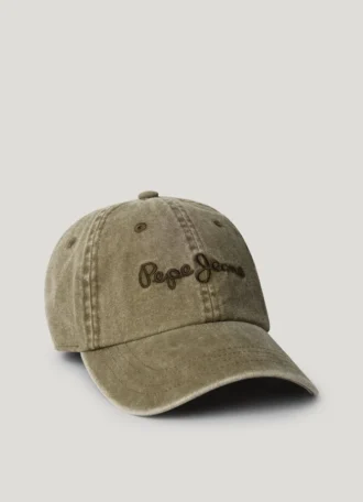 Twill-Kappe mit gesticktem Logo