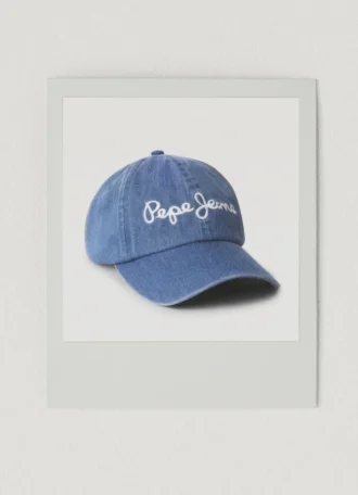 Twill-Kappe mit gesticktem Logo