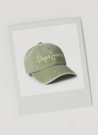 Twill-Kappe mit gesticktem Logo