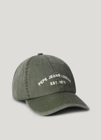 Twill-Kappe mit gesticktem Logo