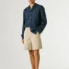Twill-Shorts in lockerer Passform