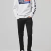 Unisex-Sweatshirt mit Rundhalsausschnitt Unisex-Sweatshirt mit Rundhalsausschnitt