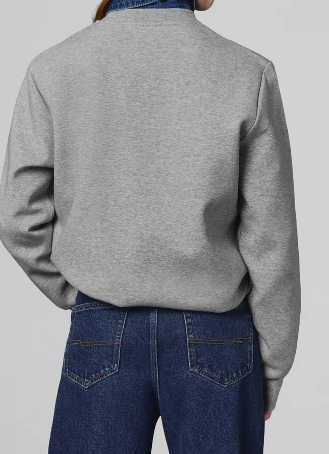 Unisex-Sweatshirt mit Rundhalsausschnitt Unisex-Sweatshirt mit Rundhalsausschnitt