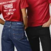 Unisex-T-Shirt mit Aufdruck
