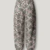 Weit geschnittene Hose mit Blumenmuster Weit geschnittene Hose mit Blumenmuster