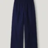 Weite, fließende Hose