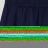 Weite, fließende Hose