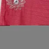Weite Hose mit Blumenstickerei Weite Hose mit Blumenstickerei