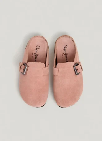 Wildleder-Clogs