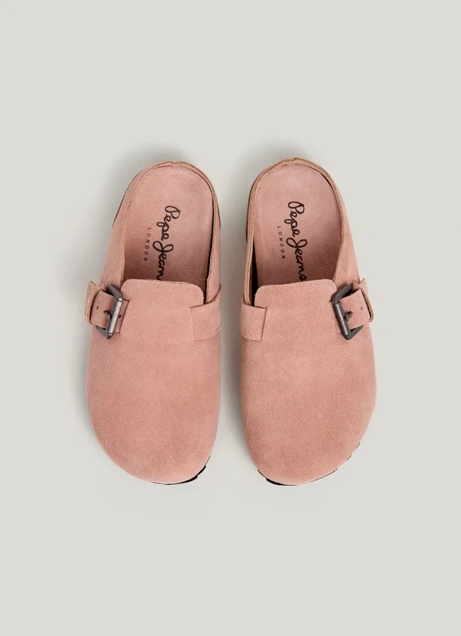 Wildleder-Clogs Wildleder-Clogs