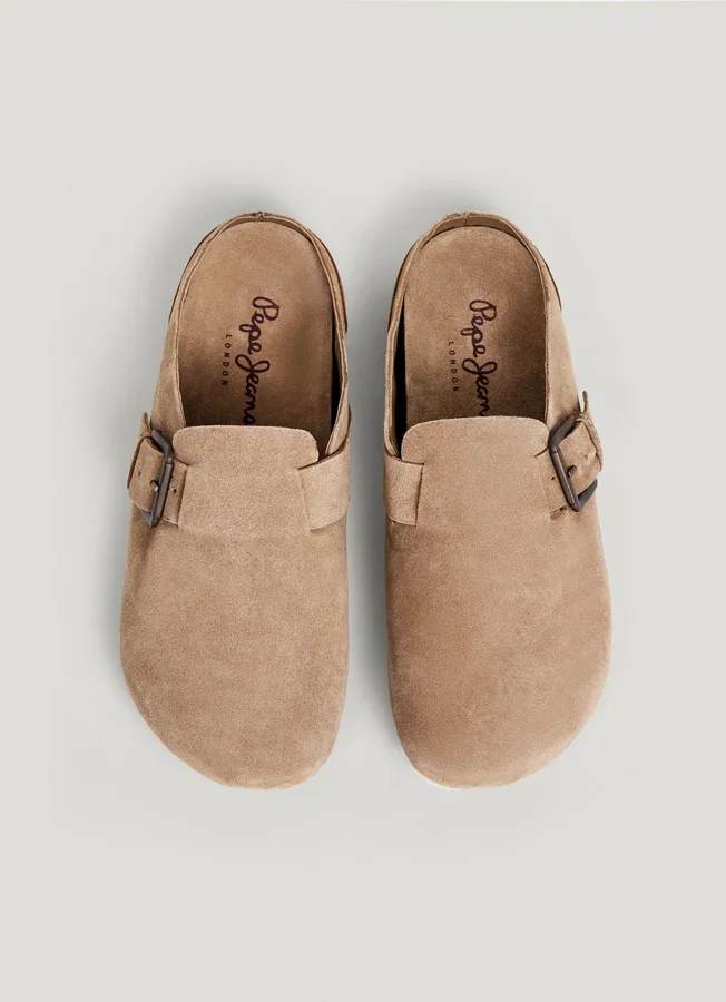 Wildleder-Clogs Wildleder-Clogs