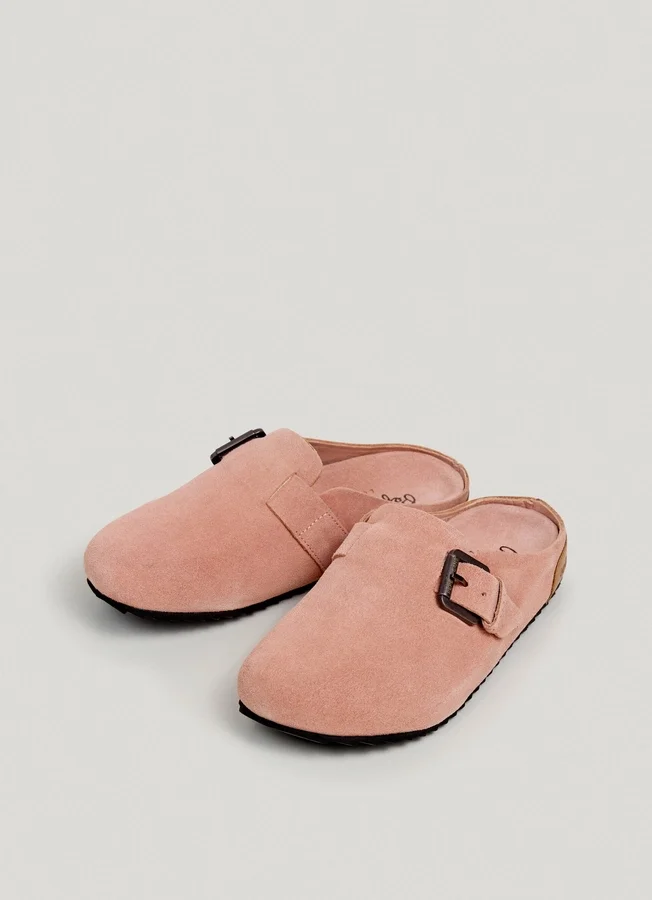 Wildleder-Clogs Wildleder-Clogs