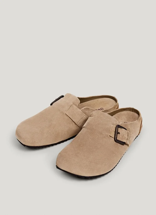 Wildleder-Clogs Wildleder-Clogs