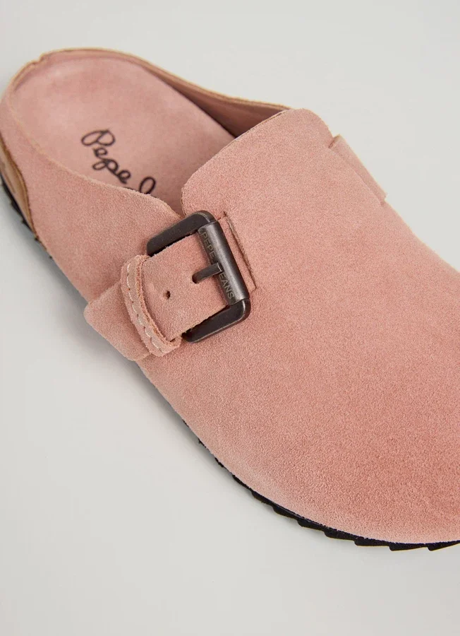 Wildleder-Clogs Wildleder-Clogs