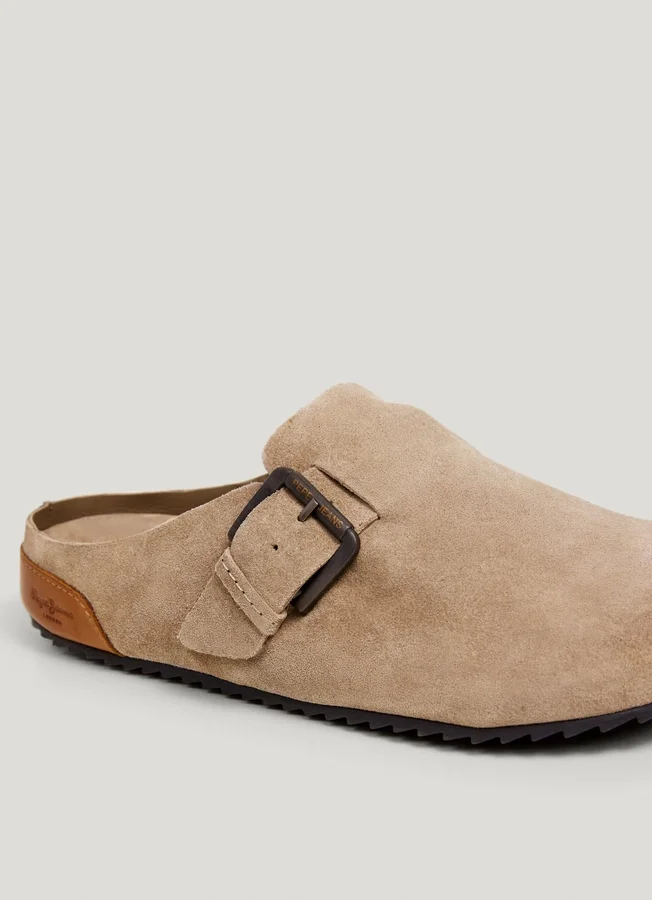 Wildleder-Clogs Wildleder-Clogs
