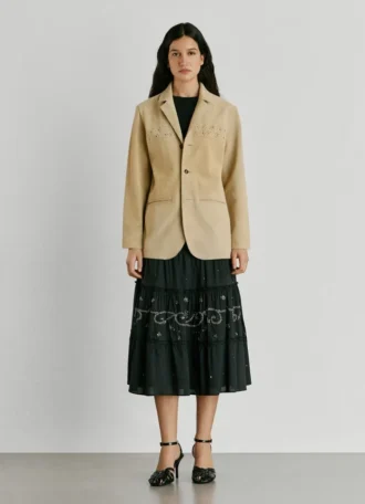 Wildlederblazer