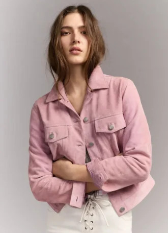 Wildlederjacke