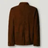 Wildlederjacke mit Knopfleiste Wildlederjacke mit Knopfleiste