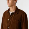 Wildlederjacke mit Knopfleiste Wildlederjacke mit Knopfleiste