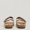 Wildledersandalen mit doppeltem Klettverschluss