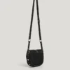 Wildledertasche mit Klappe